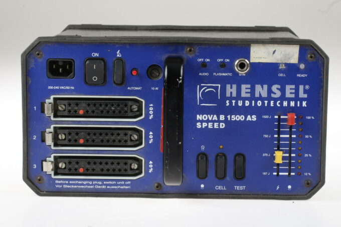 Hensel NOVA B 1500 AS Generator - Image 3