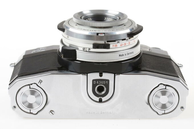 Zeiss Ikon Contaflex Super B mit Tessar 50mm f/2,8 - #43651