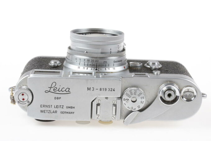 Leica M3 mit Summicron 5cm f/2,0 - #1260577