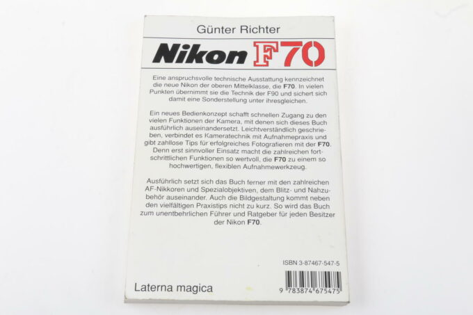 Buch - Nikon F70 / Günter Richter - Image 2