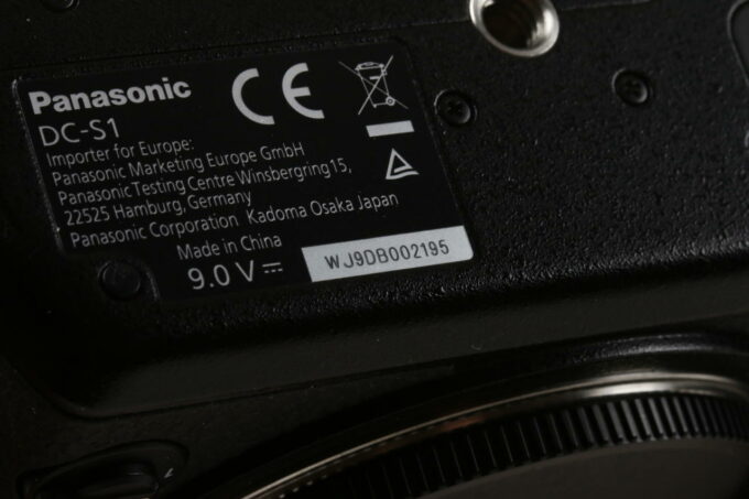 Panasonic Lumix DC-S1 Body - #WJ9DB002195 - Image 8