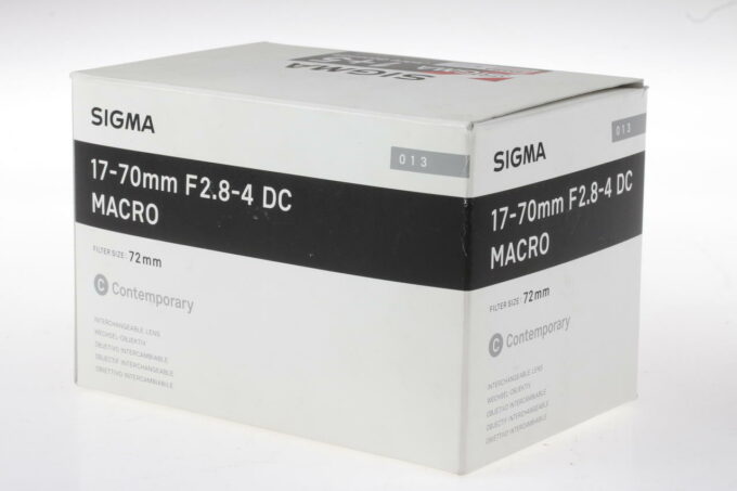 Sigma 17-70mm f/2,8-4,0 DC Macro OS HSM für Nikon F (DX) - #52169280 - Image 3