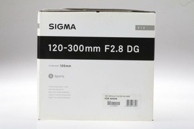 Sigma 120-300mm f/2,8 DG OS HSM Sports für Nikon F - #53746680 - Image 2