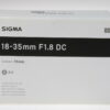 Sigma 18-35mm f/1,8 DC HSM Art für Canon EF - #56419077