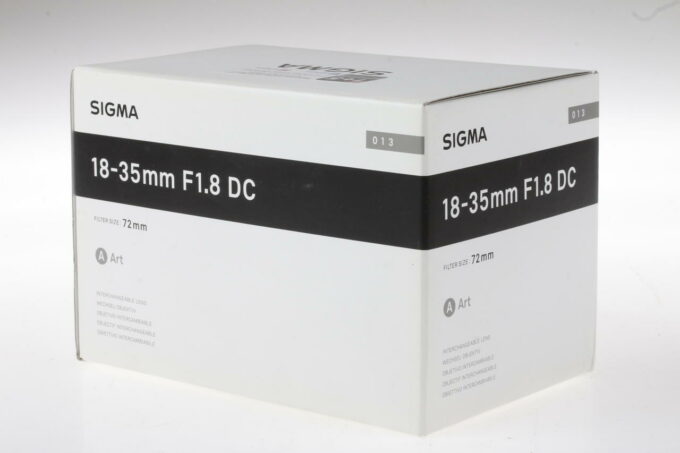 Sigma 18-35mm f/1,8 DC HSM Art für Canon EF - #56419077 - Image 3