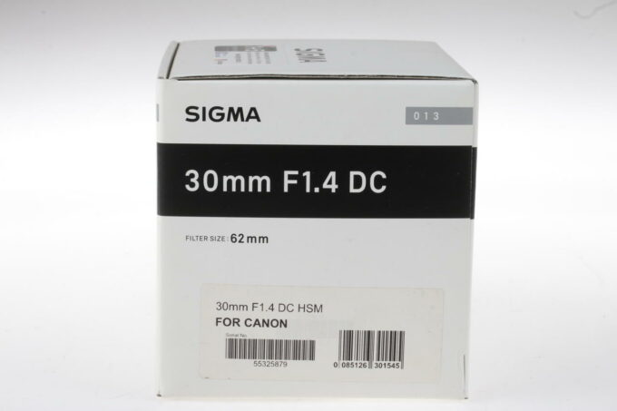 Sigma 30mm f/1,4 DC HSM Art für Canon EF - #55325879