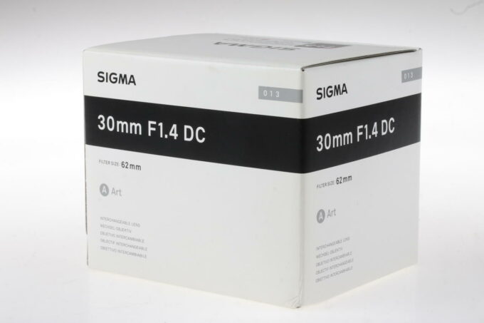 Sigma 30mm f/1,4 DC HSM Art für Canon EF - #55325879