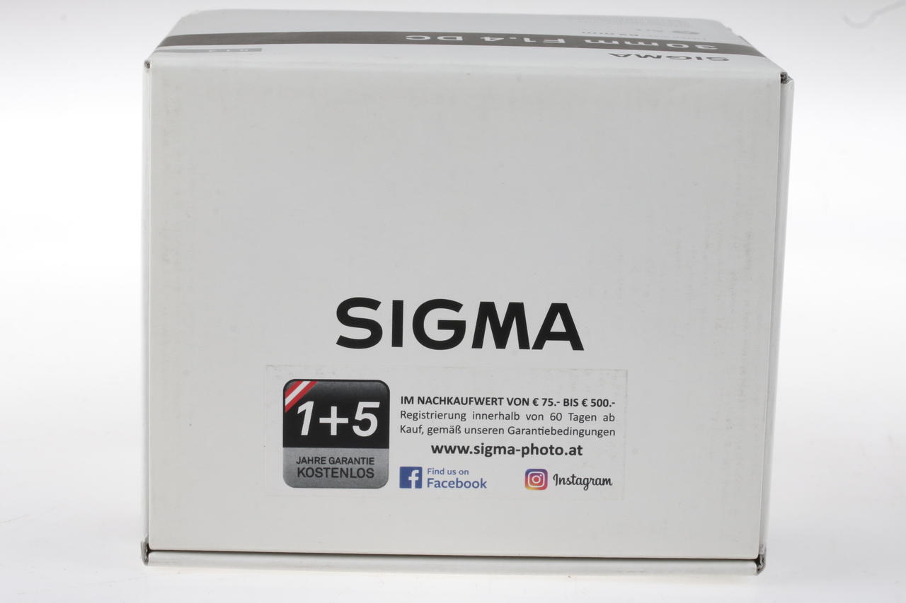 Sigma 30mm f/1,4 DC HSM Art für Canon EF - #55325879