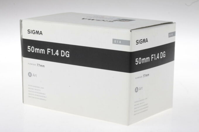 Sigma 50mm f/1,4 DG HSM Art für Canon EF - #52326823 - Image 3