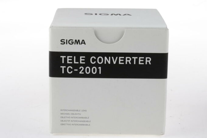 Sigma Telekonverter 1,4x TC-1401 für Nikon AF - #54317102