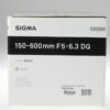 Sigma 150-600mm f/5,0-6,3 DG OS HSM Sports für Canon EF - #53971674 - Image 2