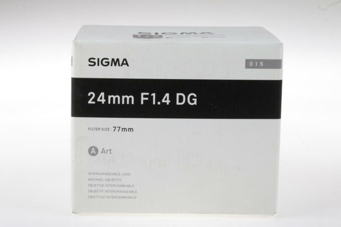 Sigma 24mm f/1,4 DG HSM Art für Canon EF - #56640598