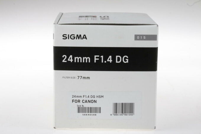 Sigma 24mm f/1,4 DG HSM Art für Canon EF - #56640598