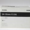 Sigma 24-35mm f/2,0 DG HSM Art für Nikon F (FX) - #51310499