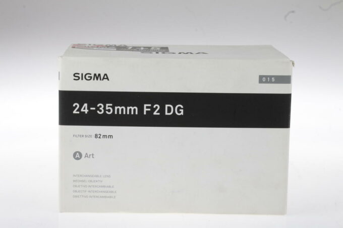 Sigma 24-35mm f/2,0 DG HSM Art für Nikon F (FX) - #51310499