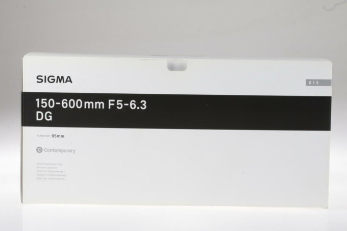 Sigma 150-600mm f/5,0-6,3 DG OS HSM Contemporary für Nikon F - #55355571