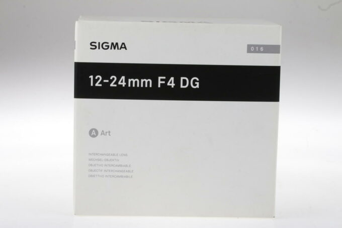 Sigma 12-24mm f/4,0 Art DG HSM für Nikon - #52006091
