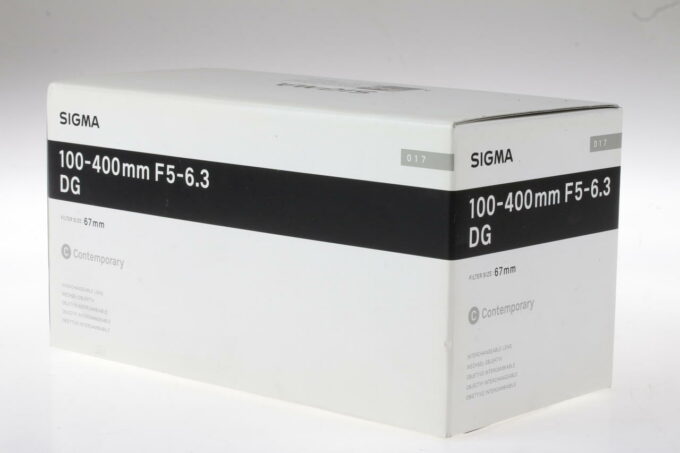 Sigma 100-400mm f/5,0-6,3 DG OS HSM für Nikon F (FX) - #54914307