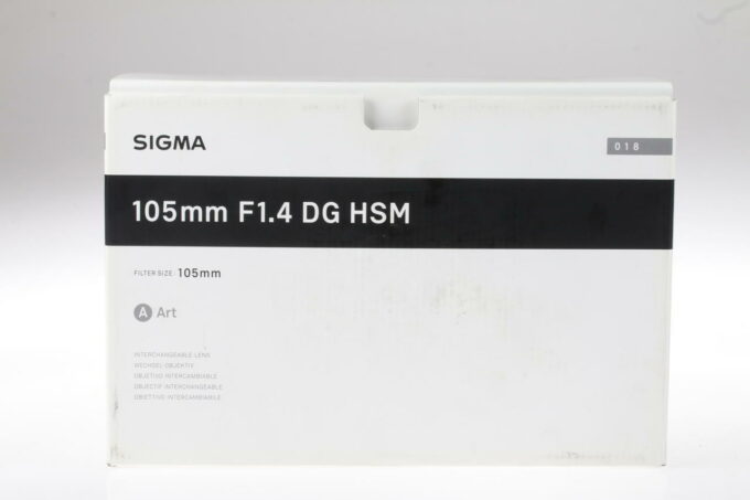 Sigma 105mm f/1,4 DG HSM Art für Nikon F - #56606503