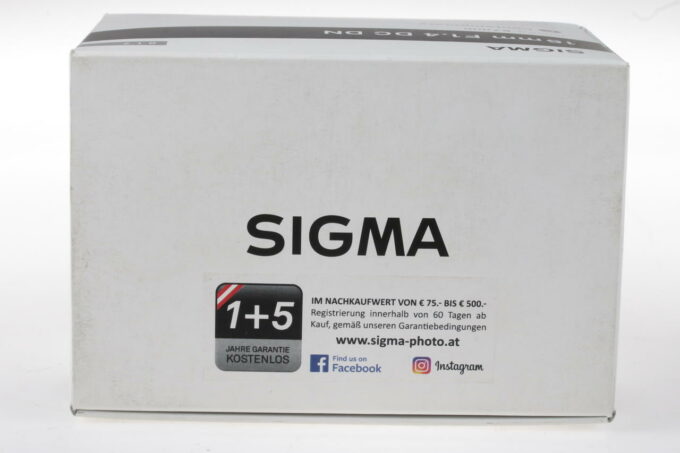 Sigma 16mm f/1,4 DC DN Contemporary für EF-M - #54226054