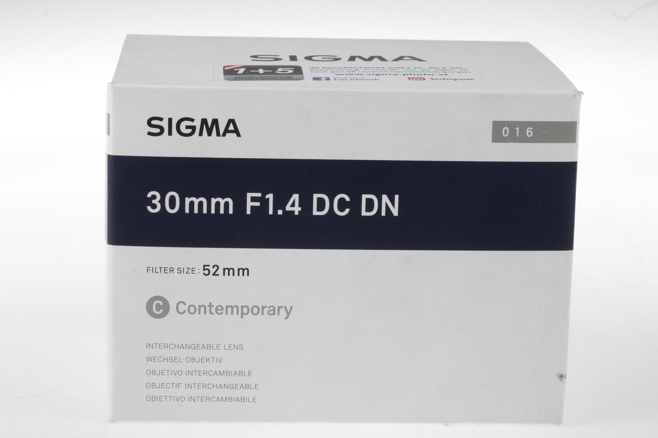 Sigma 30mm f/1,4 DC DN für Canon EF-M - #54224109