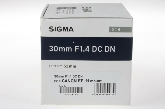 Sigma 30mm f/1,4 DC DN für Canon EF-M - #54224109 - Image 2
