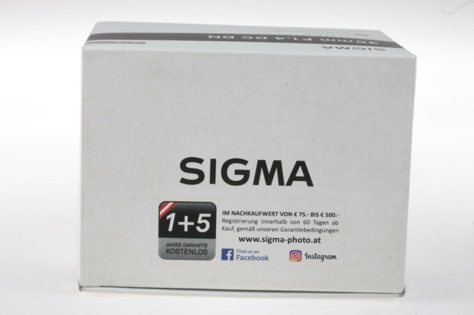 Sigma 30mm f/1,4 DC DN für Canon EF-M - #54224109 - Image 4