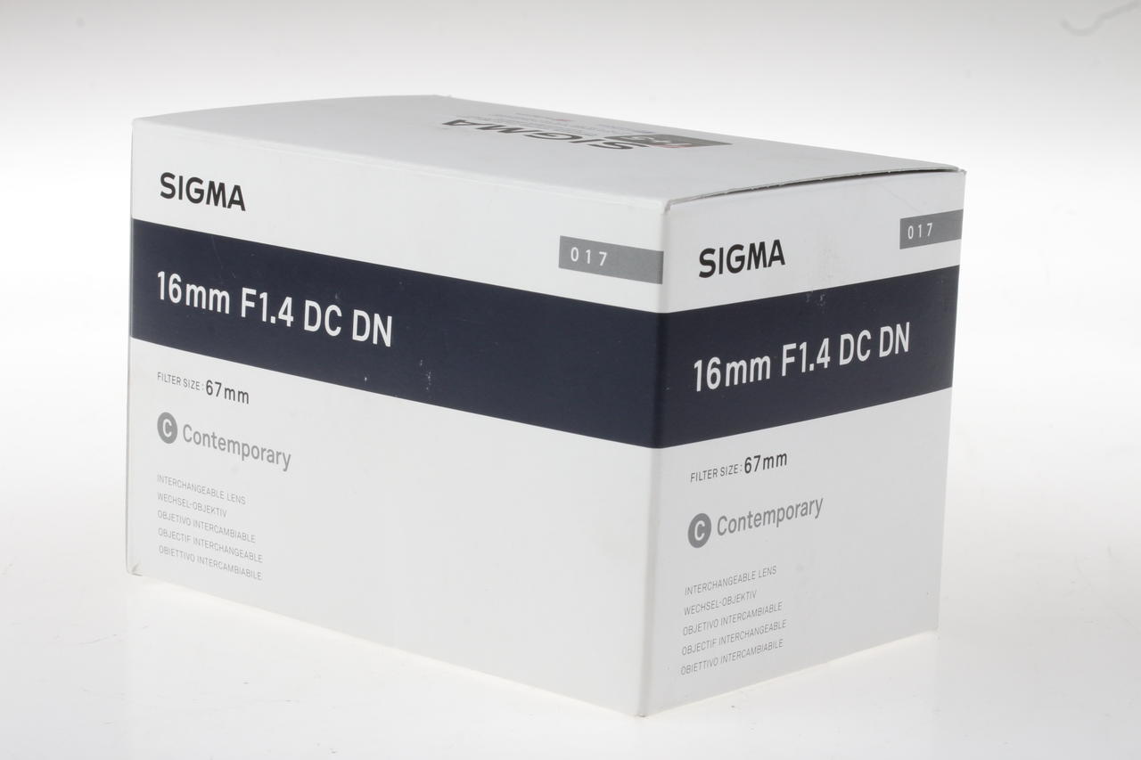 Sigma 16mm f/1,4 DC DN Contemporary für Nikon Z Mount - #57131347