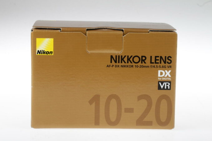 Nikon AF-P DX 10-20mm f/4,5-5,6 G VR - #375744