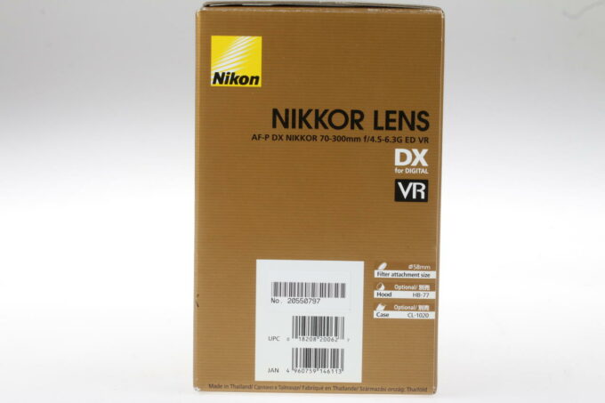 Nikon AF-P DX 70-300mm f/4,5-6,3 G ED VR - Telezoomobjektiv - #20550797 - Image 3
