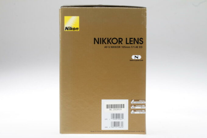 Nikon AF-S 105mm f/1,4 E ED - #2028520 - Image 3