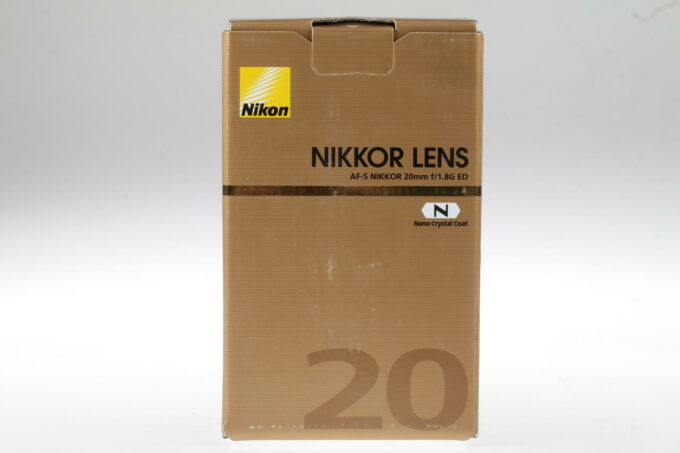 Nikon AF-S 20mm f/1,8 G ED - #289545