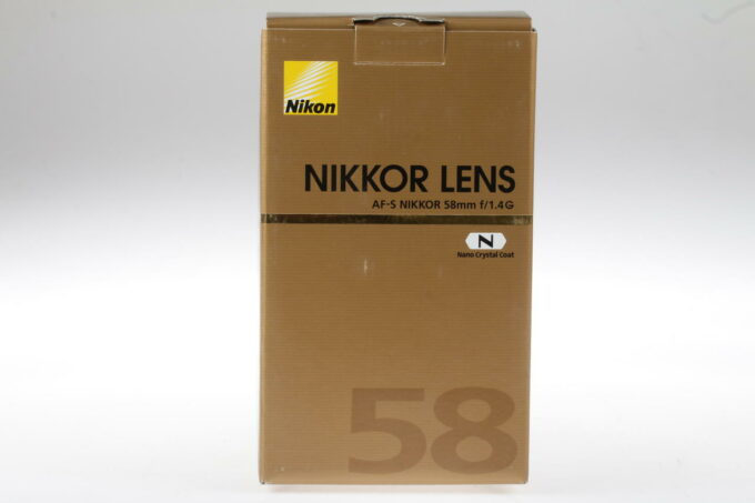 Nikon AF-S 58mm f/1,4 G - #229945