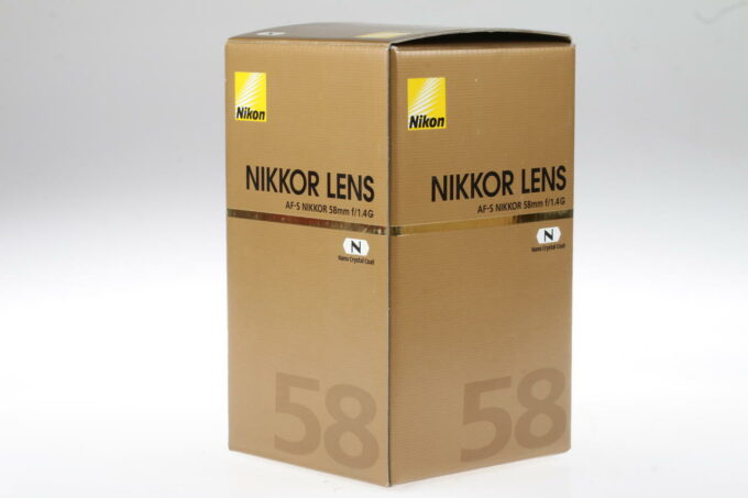 Nikon AF-S 58mm f/1,4 G - #229945