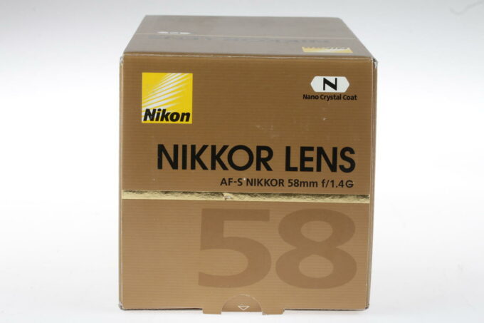 Nikon AF-S 58mm f/1,4 G - #229945