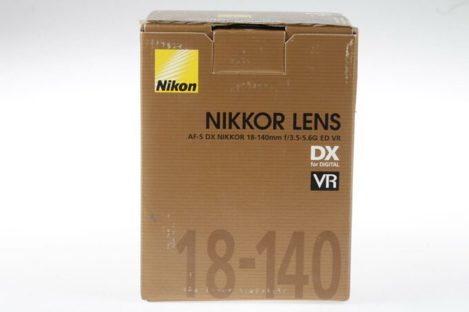 Nikon AF-S DX NIKKOR 18-140mm f/3,5-5,6 G ED VR - #20364435