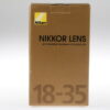 Nikon AF-S 18-35mm f/3,5-4,5 G ED - #244626