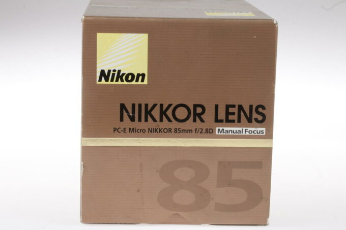 Nikon PC-E 85mm f/2,8 D N Tilt-/Shift-Objektiv - #205988 - Image 4