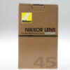 Nikon PC-E 45mm f/2,8 D ED Micro Nikkor - #205813
