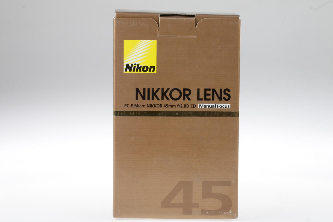 Nikon PC-E 45mm f/2,8 D ED Micro Nikkor - #205813