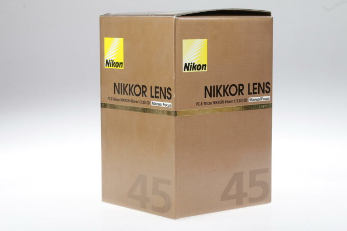 Nikon PC-E 45mm f/2,8 D ED Micro Nikkor - #205813