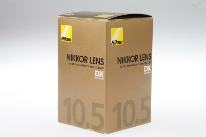 Nikon AF DX Fisheye-Nikkor 10,5mm f/2,8 G ED - #398800