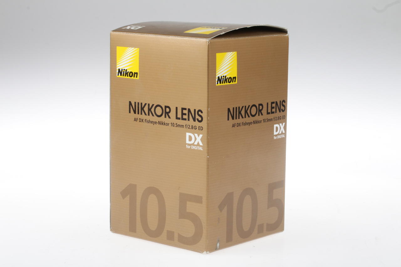 Nikon AF DX Fisheye-Nikkor 10,5mm f/2,8 G ED - #398805