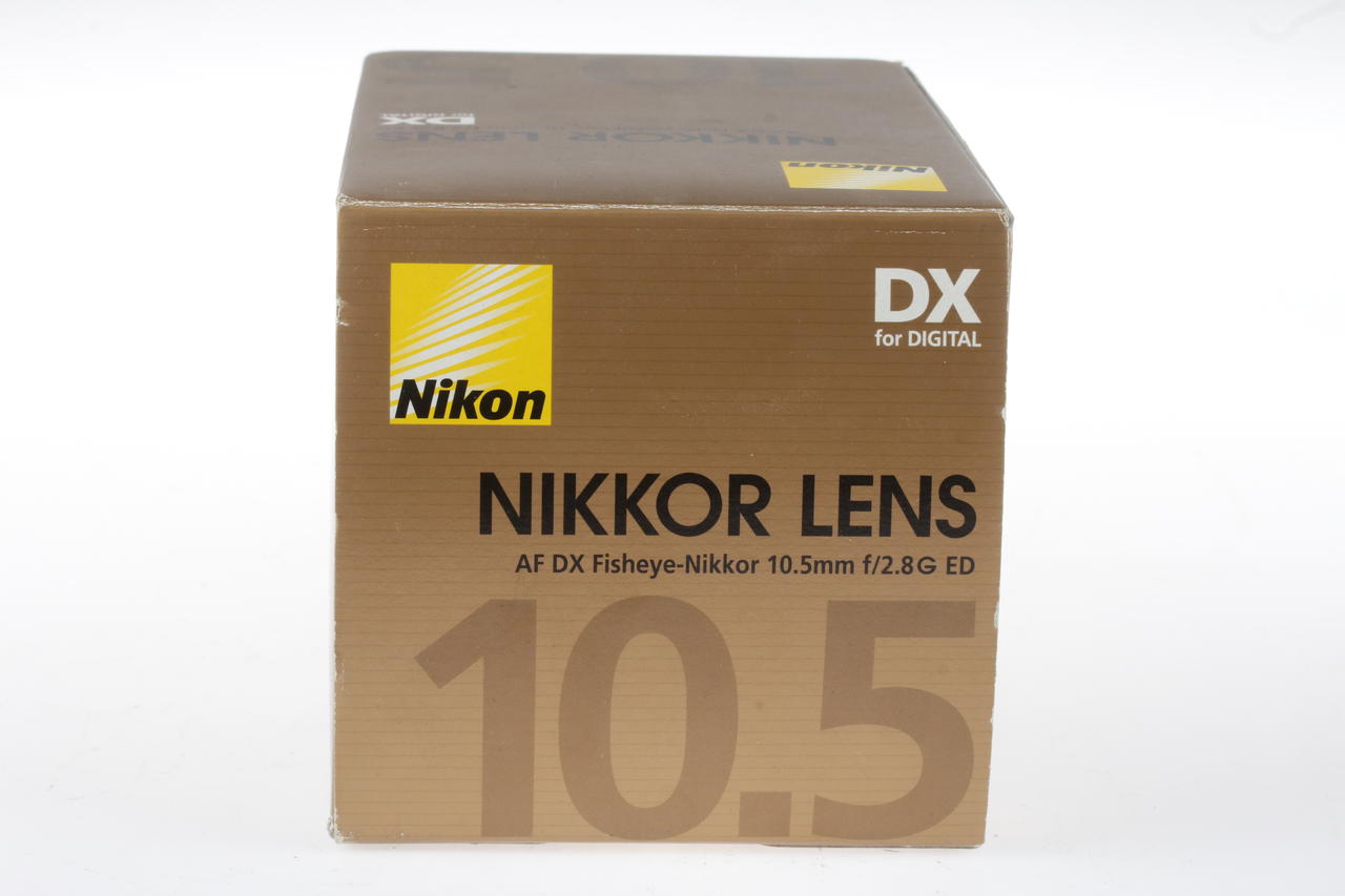 Nikon AF DX Fisheye-Nikkor 10,5mm f/2,8 G ED - #398805