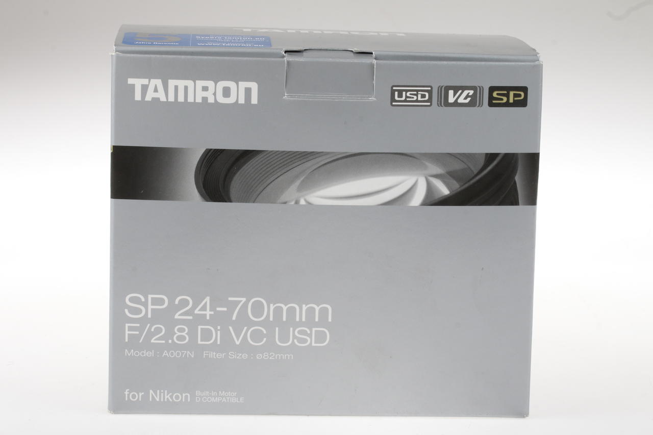 Tamron SP 24-70mm f/2,8 Di VC USD für Nikon F (AF) - #104161