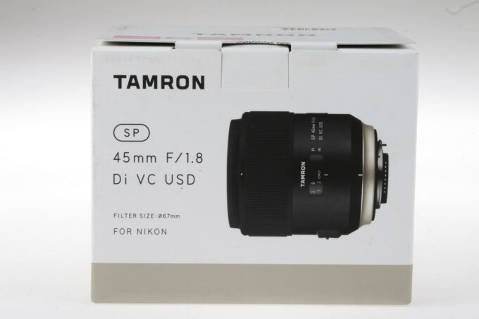 Tamron SP 45mm f/1,8 Di VC USD für Nikon F (AF) - #006725