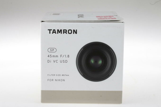 Tamron SP 45mm f/1,8 Di VC USD für Nikon F (AF) - #006725 - Image 2