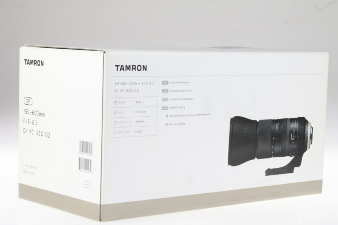 Tamron 150-600mm f/5,0-6,3 SP DI VC USD G2 für Nikon AF - #001600