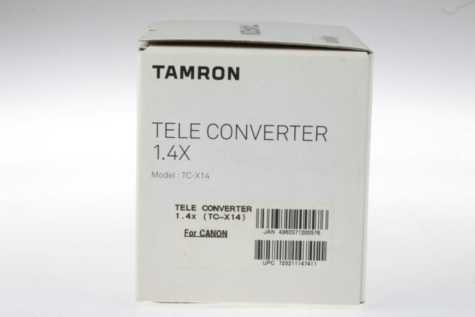 Tamron TC-X14E / 1,4x Telekonverter für Canon EF - #001012 - Image 2