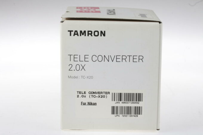 Tamron TC-X20N / 2x Telekonverter für Nikon - Image 2